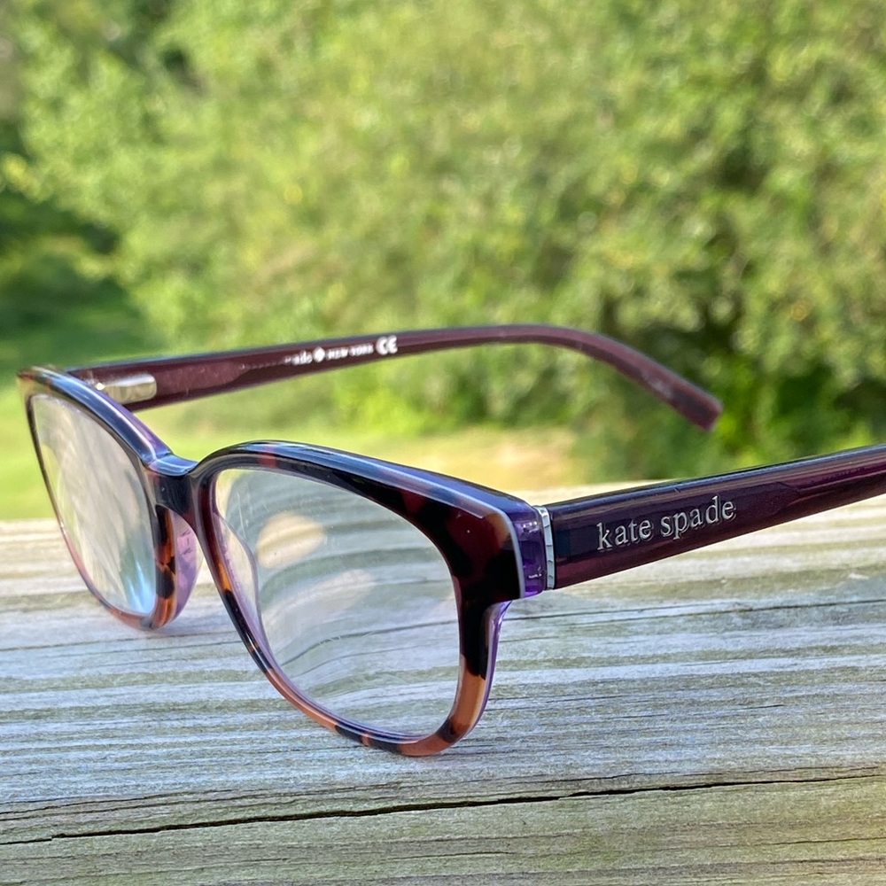 Kate Spade Blakeley glasses frames purple tortoise 50[]17 135